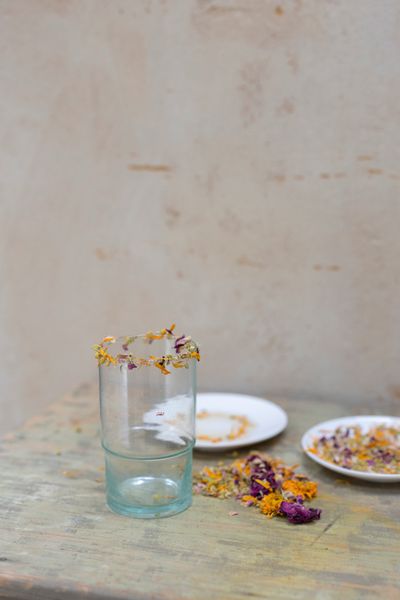 Mezcla de hierbas aromáticas de manzanilla y rosas, orgánica, 20 g