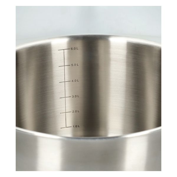 Kookpan met glazen deksel, 3-laags, rvs, Ø24 cm