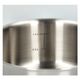 Stielkochtopf mit Glasdeckel, 3-lagig, rostfreier Stahl, 1,25l, Ø16 cm