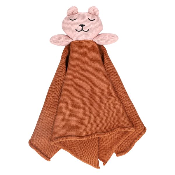 Doudou nounours, tricot coton GOTS Doudou nounours, tricot coton GOTS