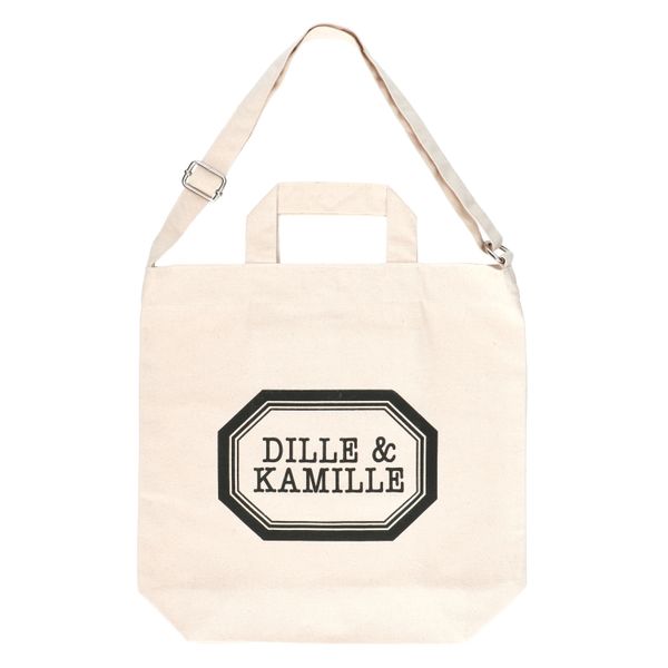 Tas, Dille&Kamille, gerecycled katoen, verstelbaar hengsel, 40 x 12 x 40 cm