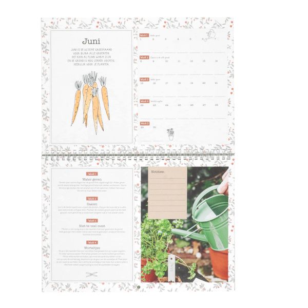 Moestuinkalender, Dille & Kamille Moestuinkalender, Dille & Kamille