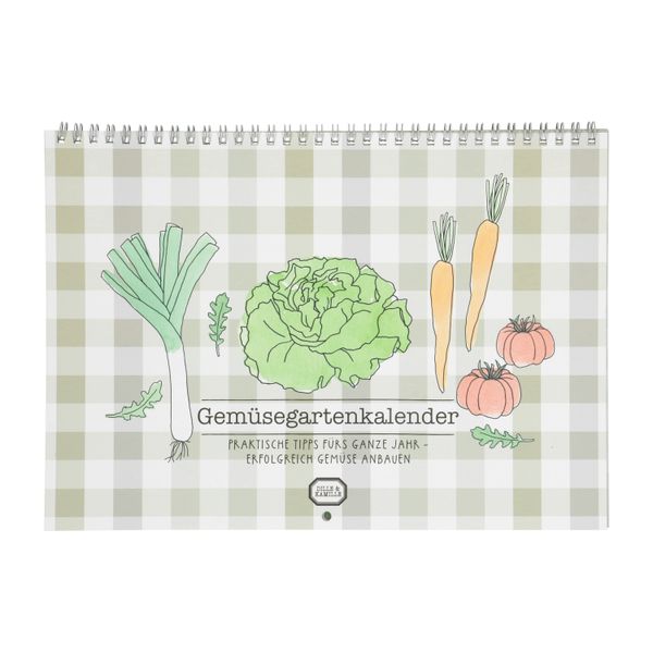 Gemüsegartenkalender, Dille & Kamille Gemüsegartenkalender, Dille & Kamille