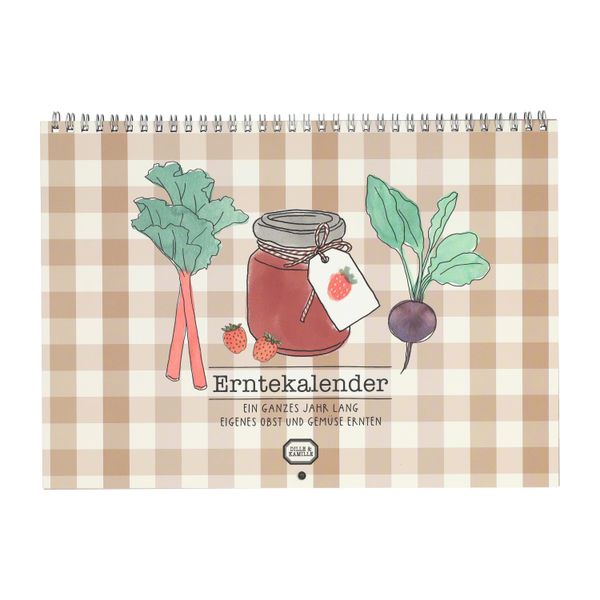 Erntekalender, Dille & Kamille Erntekalender, Dille & Kamille