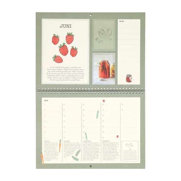 Erntekalender, Dille & Kamille Erntekalender, Dille & Kamille