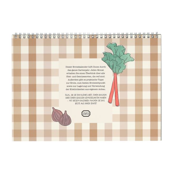 Erntekalender, Dille & Kamille Erntekalender, Dille & Kamille