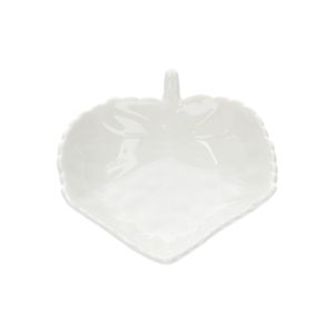 Schälchen Blatt, Porzellan, 8 x 9 cm Schälchen Blatt, Porzellan, 8 x 9 cm