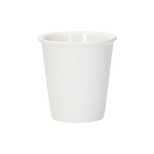 Beker met randje, porselein, Ø7 X 7,5 cm Beker met randje, porselein, Ø7 X 7,5 cm