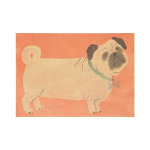 Card, pug