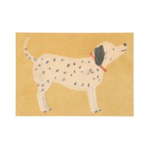 Card, dalmatian