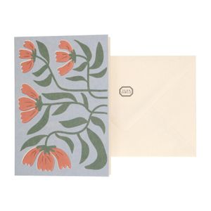 Card with envelope, garden cosmos