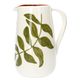 Kan, terracotta, groen blad, 12,5 x 21,5 cm Kan, terracotta, groen blad, 12,5 x 21,5 cm