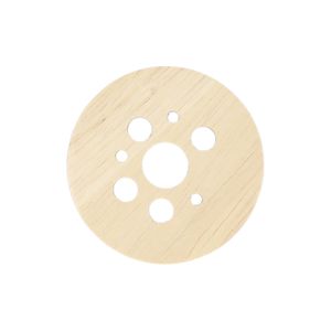 Flower frog, rubberwood, Ø 6.5 cm