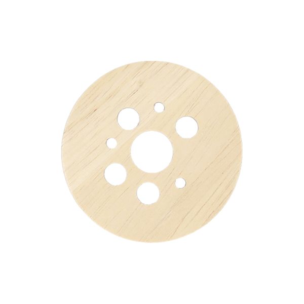 Bloemverdeler, rubberhout,Ø6,5 cm