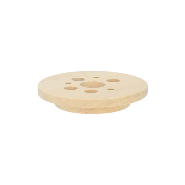 Bloemverdeler, rubberhout, Ø6,5 cm