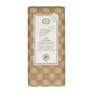 Chocoladetablet, melk, stroopwafel & karamel, 130 g