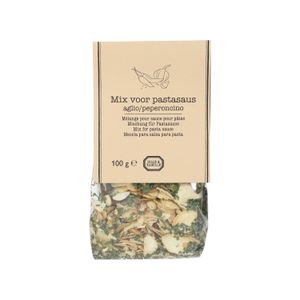 Mélange pour sauce pour pâtes, aglio e peperoncino, 100 g