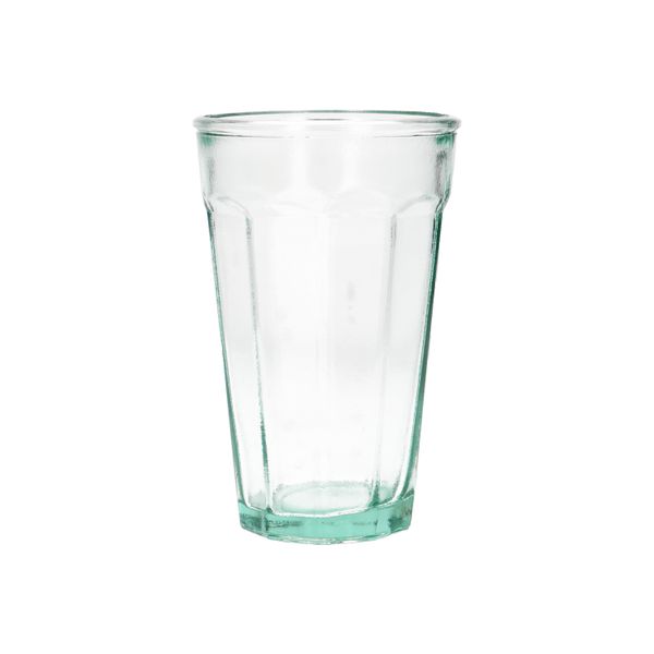 Glas met facetten, gerecycled glas, 500 ml