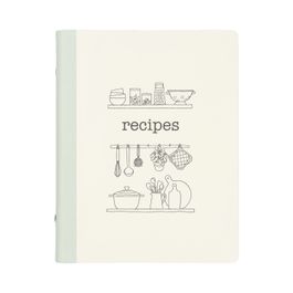 Carnet de recettes, classeur à anneaux