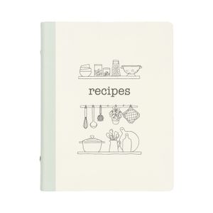 Carnet de recettes, classeur à anneaux