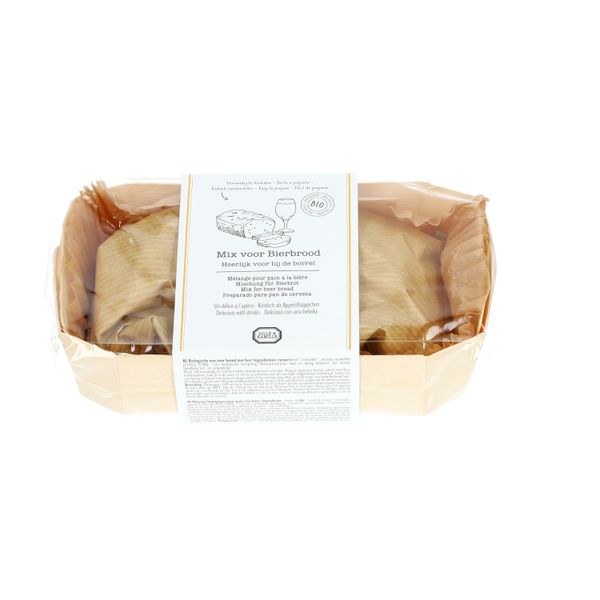 Bakmix voor bierbrood, biologisch, 400 gram
