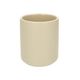 Toilettenbürstenhalter, Keramik, beige gesprenkelt