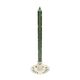 Bougeoir, grès, brindilles peintes à la main, vert, Ø11 x 6  cm Bougeoir, grès, brindilles peintes à la main, vert, Ø11 x 6  cm