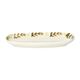 Schaal decoratief, steengoed, groen, 25 X 11.5 X 2.5 cm Schaal decoratief, steengoed, groen, 25 X 11.5 X 2.5 cm