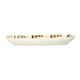 Schaal decoratief, steengoed, groen, 25 X 11.5 X 2.5 cm Schaal decoratief, steengoed, groen, 25 X 11.5 X 2.5 cm