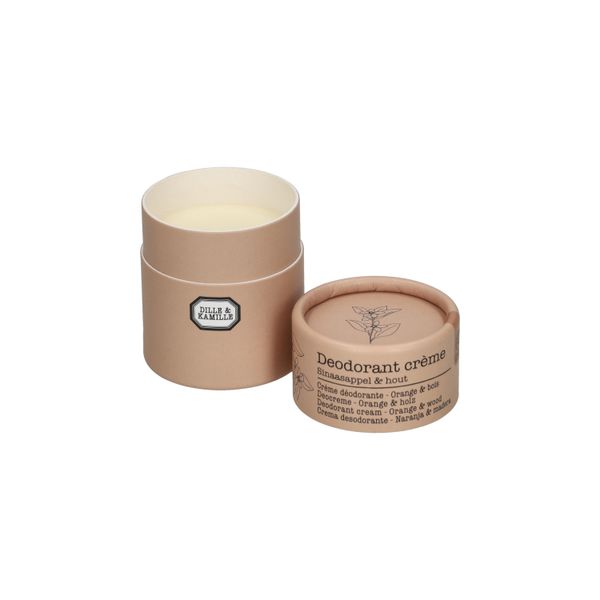 Deodorant crème, sinaasappel en hout, 40 gram