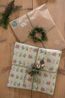 Aufkleberbögen, Winteraccessoires, 6 Stück
