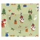 Tablier enfant, coton bio GOTS, forêt d'hiver Tablier enfant, coton bio GOTS, forêt d'hiver