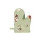 Gant de cuisine enfant, coton bio GOTS, forêt d’hiver Gant de cuisine enfant, coton bio GOTS, forêt d’hiver