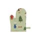 Gant de cuisine enfant, coton bio GOTS, forêt d’hiver Gant de cuisine enfant, coton bio GOTS, forêt d’hiver
