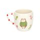 Mug, chouette, grès, Ø8.5 cm Mug, chouette, grès, Ø8.5 cm