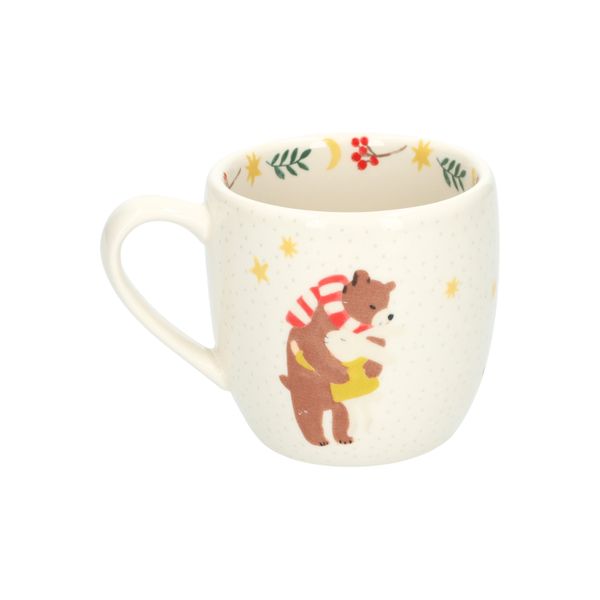 Mug, animaux câlins, grès, Ø8.5 cm Mug, animaux câlins, grès, Ø8.5 cm