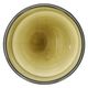 Waxinelichthouder, groen glas, ster, 7,5 cm