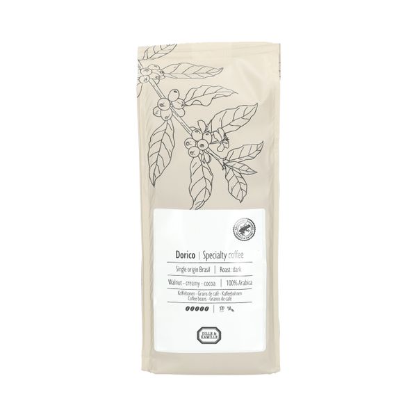 Kaffeebohnen, Dorico Brasilien, 250 Gramm