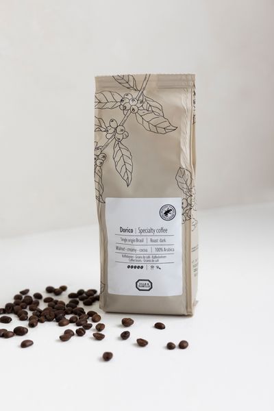 Kaffeebohnen, Dorico Brasilien, 250 Gramm