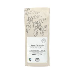 Café en grains, biologique, Andoro Péru/Indonésie, 250 g