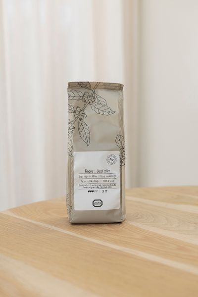 Café moulu décaféiné, biologique, Finoro Péru, 250 g