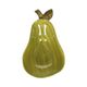 Schaal peer, steengoed, 20.5 X 13 X 5 cm