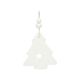 Suspension, sapin de Noël, porcelaine Suspension, sapin de Noël, porcelaine