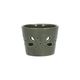 Photophore pour bougie chauffe-plat, vert, porcelaine, H5,5 x Ø7cm Photophore pour bougie chauffe-plat, vert, porcelaine, H5,5 x Ø7cm