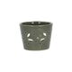 Photophore pour bougie chauffe-plat, vert, porcelaine, H5,5 x Ø7cm Photophore pour bougie chauffe-plat, vert, porcelaine, H5,5 x Ø7cm