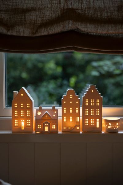 Bougeoir chauffe-plat, maison, porcelaine Bougeoir chauffe-plat, maison, porcelaine