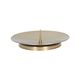 Bougeoir pour bougie de l'Avent, laiton,  Ø 10 cm Bougeoir pour bougie de l'Avent, laiton,  Ø 10 cm