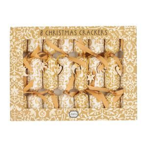 Christmas cracker, decoratief papier, 8 stuks in een doosje