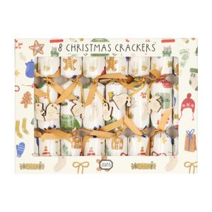 Christmas cracker, winterbos, 8 stuks in een doosje