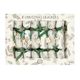 Christmas crackers, verdure de Noël, boîte de 8 Christmas crackers, verdure de Noël, boîte de 8